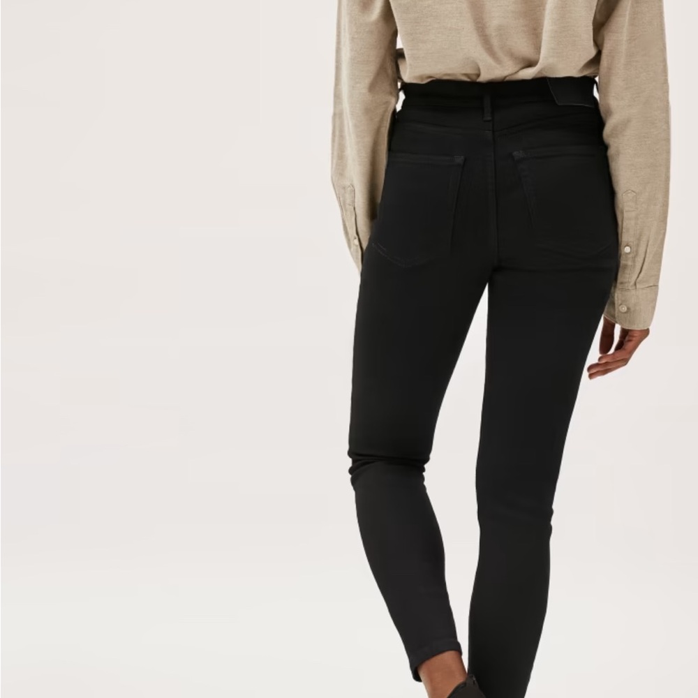 Everlane The High Rise Skinny Black Size 27